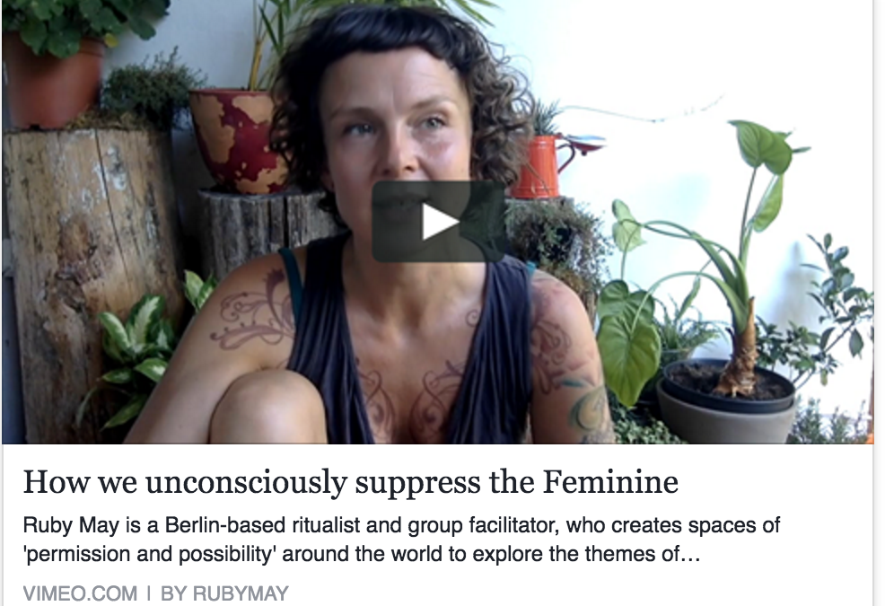 How we unconsciously suppress the Feminine